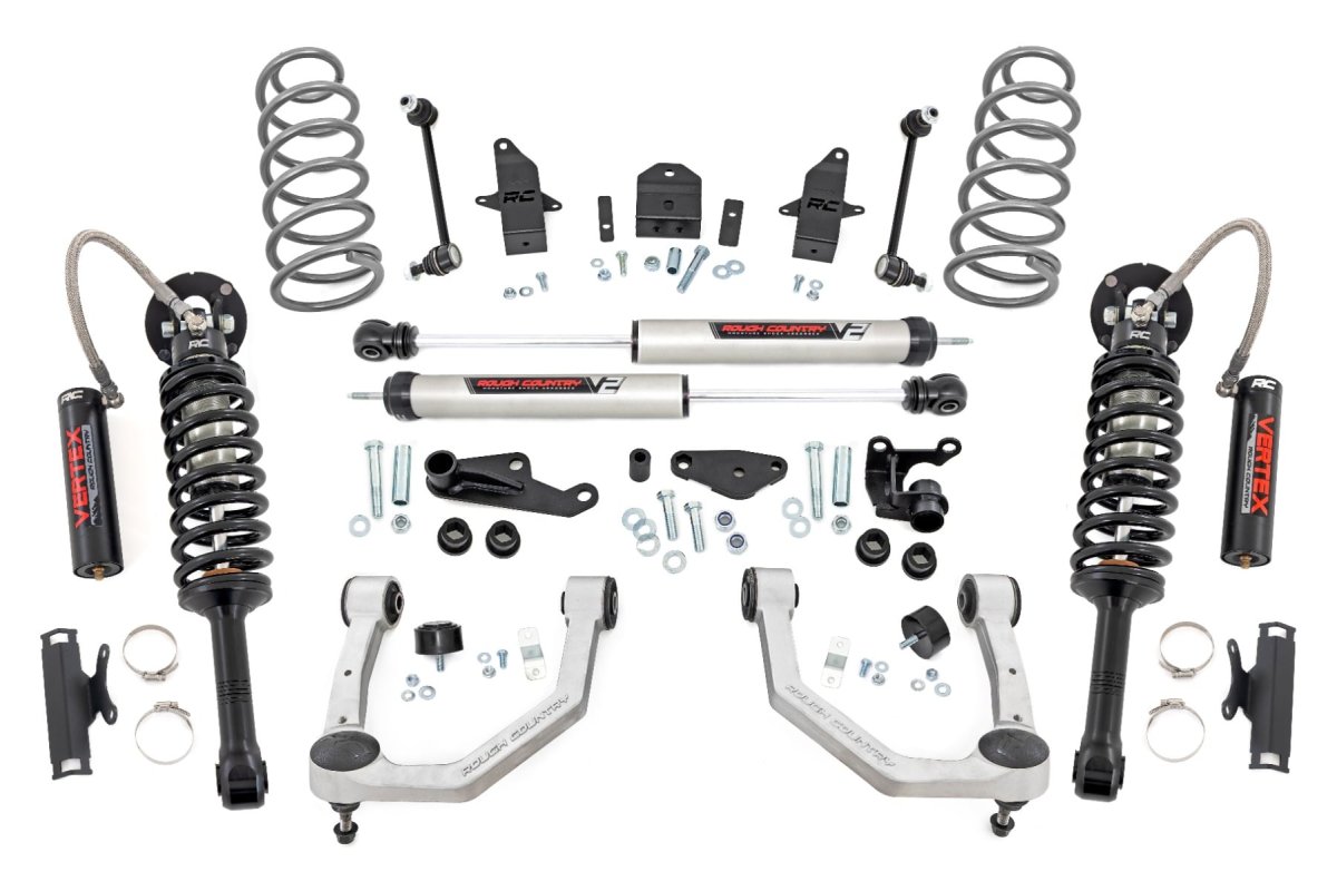 Toyota Tacoma Suspension Lift Kit - Front + Rear - Rough Country - Vertex/V2 - '24-'26